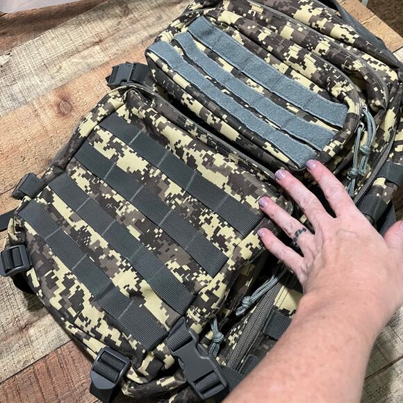 Pathology | Green Brown Tan Military Camo Crossfit Backpack Gym Bag - Picture 6 of 6
